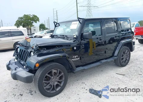 2017 Jeep Wrangler Unlimited Sahara 4X4 из США, поврежденный, VIN 1C4BJWEG6HL725479